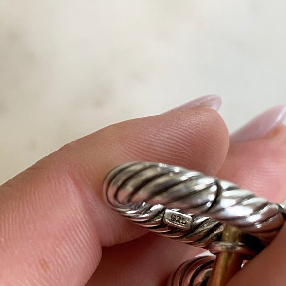 David Yurman Large Oval Link Bracelet - Picture 6 of 7